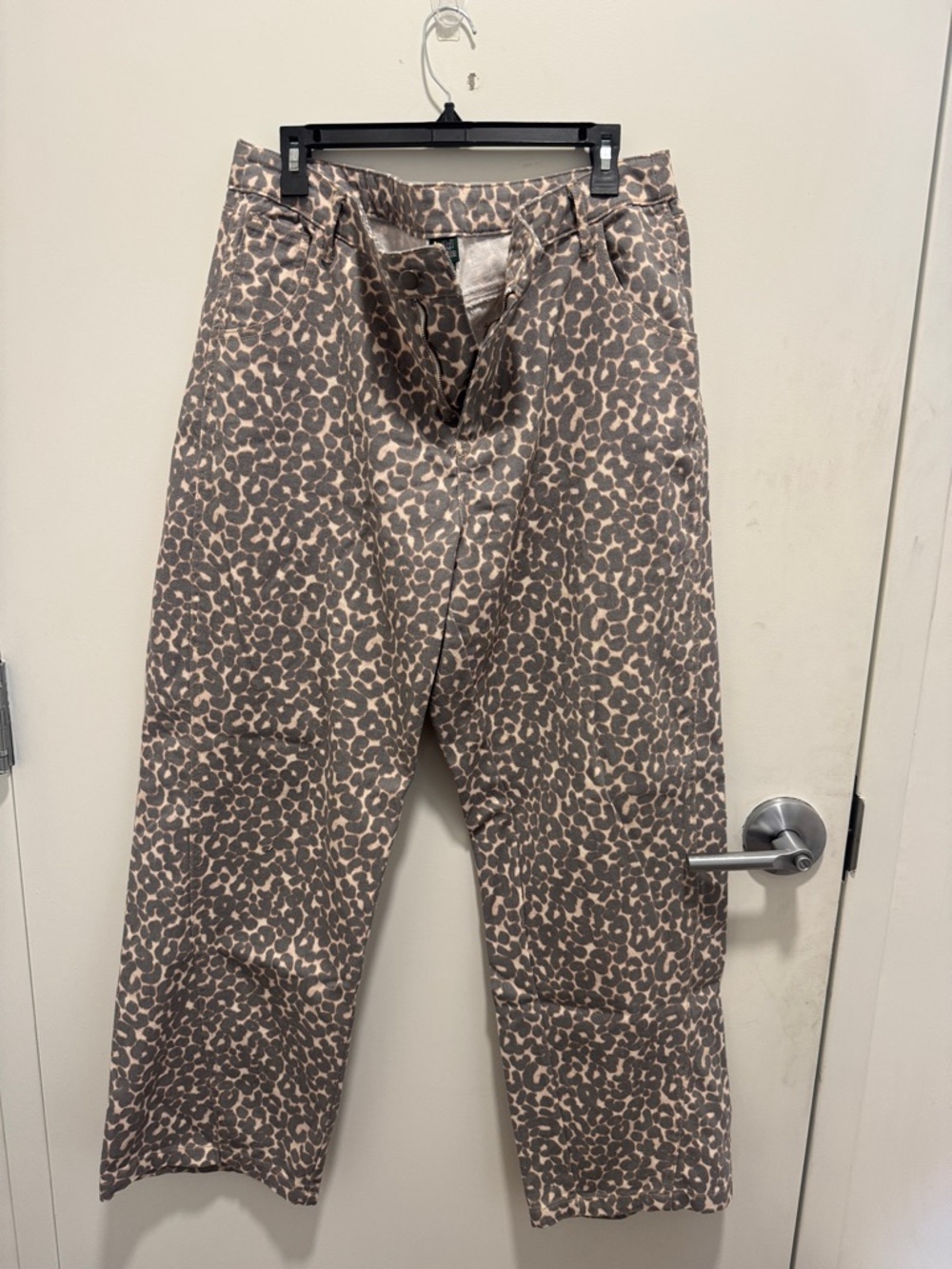 Women’s Brown Leopard Print Pants